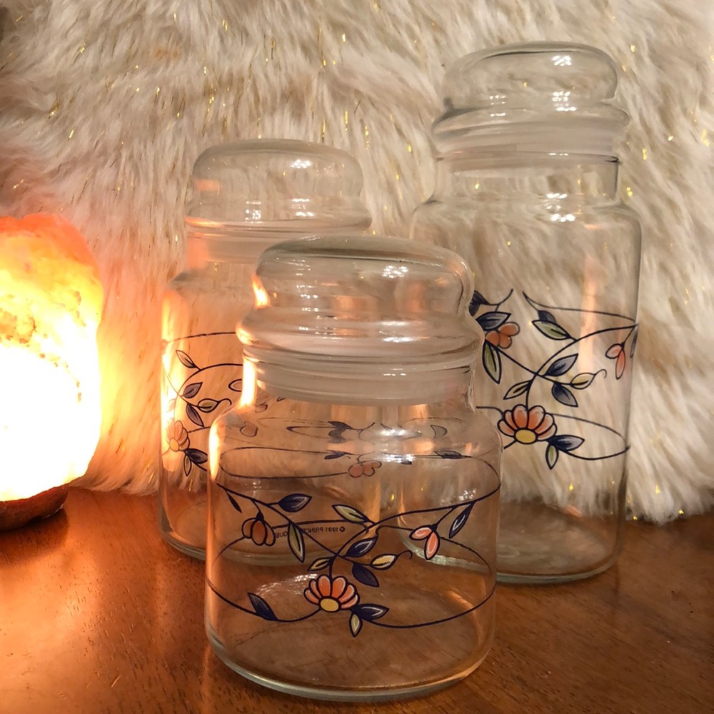 1991 Princess House Canister Set